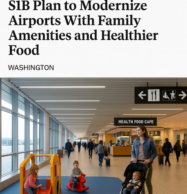 Trump Administration Unveils B Plan to Modernize Airports With Family Amenities and Healthier Food Trump Administration Unveils B Plan to Modernize Airports With Family Amenities and Healthier Food
