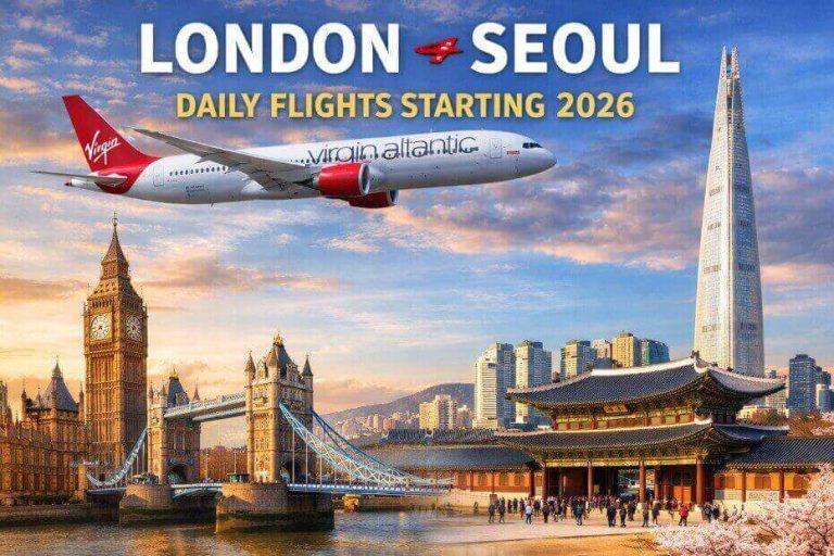 Virgin Atlantic to Launch Daily London–Seoul Flights in 2026, Targeting Millennial Travel Demand