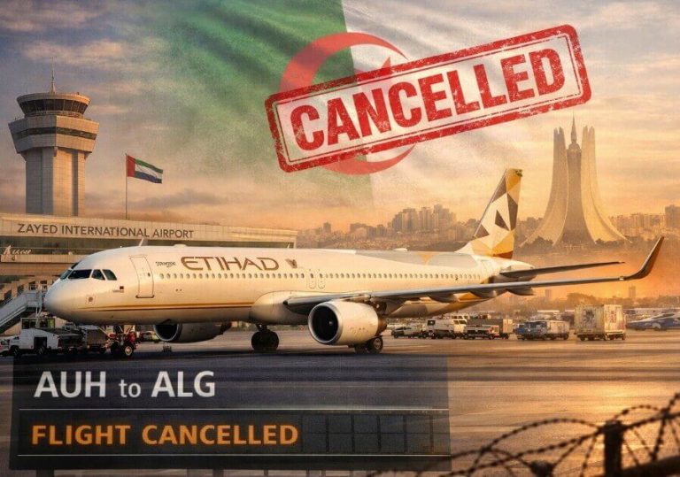 Etihad Quietly Shelves Plans for Algiers Service