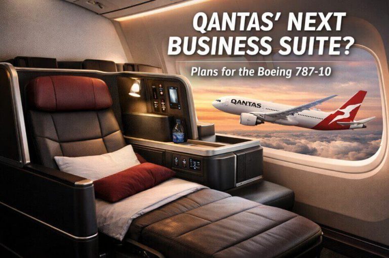 Qantas Plans New Business Suites for Boeing 787-10 as Fleet Renewal Looms