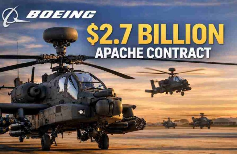 Boeing Secures .7 Billion U.S. Army Contract to Sustain Apache Helicopter Fleet Through 2030 Boeing Secures .7 Billion U.S. Army Contract to Sustain Apache Helicopter Fleet Through 2030