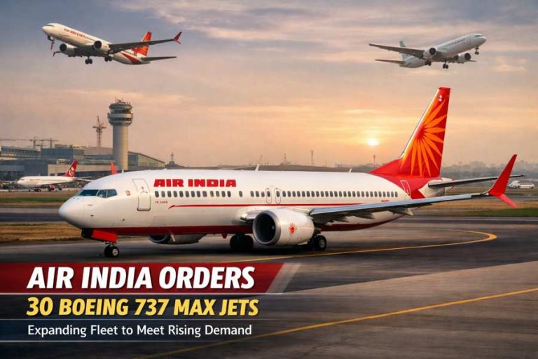 Air India Set to Confirm Order for 30 Additional Boeing 737 MAX Jets