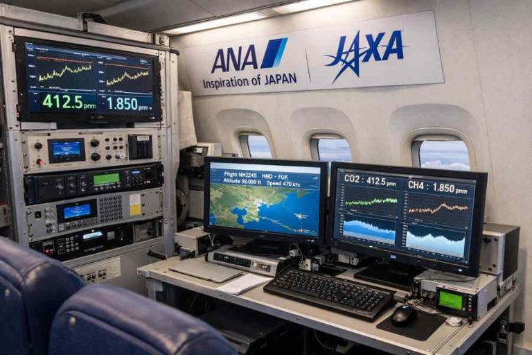 ANA and JAXA Deploy First Fully Automated Atmospheric Monitoring System on Commercial Flights