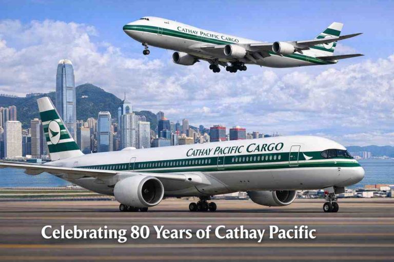 Cathay Pacific Revives Iconic Livery to Mark 80 Years of Operations Cathay Pacific Revives Iconic Livery to Mark 80 Years of Operations