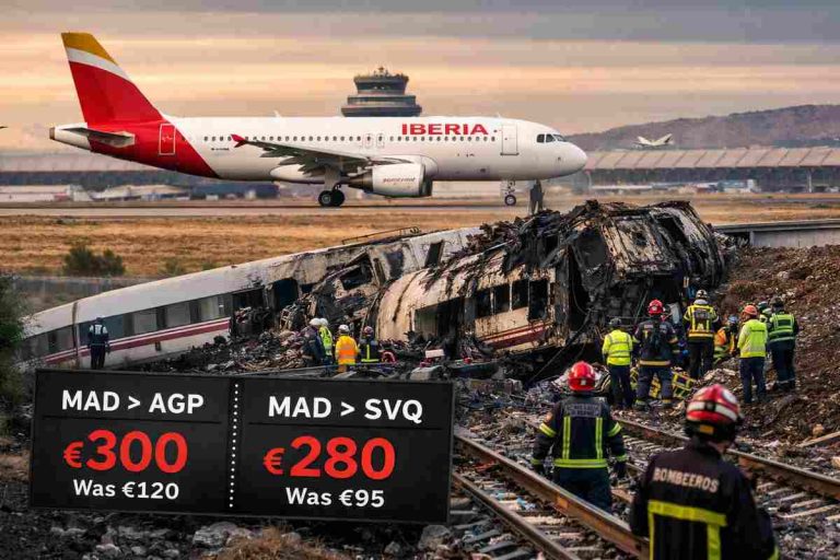 Iberia Draws Scrutiny Over Fare Spikes After Deadly Andalusia Train Crash