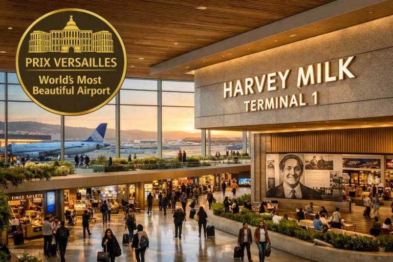 SFO’s Harvey Milk Terminal 1 Named World’s Most Beautiful Airport