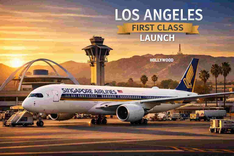 Singapore Airlines Positions Los Angeles for A350 ULR First Class Debut