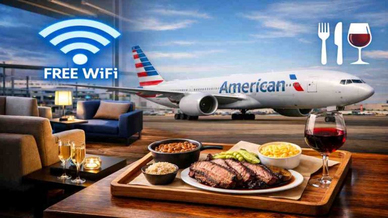 American Airlines Plans Fleetwide Free WiFi, Lounge Upgrades, and New Dining Partnerships American Airlines Plans Fleetwide Free WiFi, Lounge Upgrades, and New Dining Partnerships