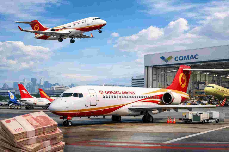 Comac Injects Million Into Chengdu Airlines to Accelerate C909 Overseas Push Comac Injects Million Into Chengdu Airlines to Accelerate C909 Overseas Push