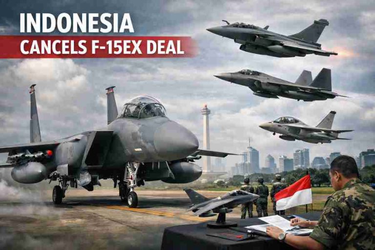 Indonesia Ends Planned Purchase of Boeing F-15EX Fighters After Prolonged Talks