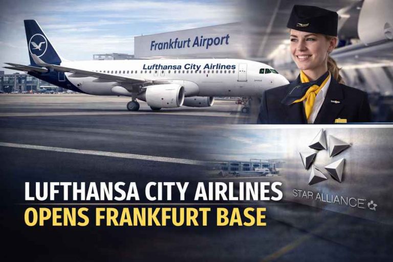 Lufthansa City Airlines Opens Frankfurt Base, Accelerating Short-Haul Expansion Strategy