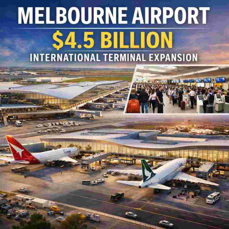 Melbourne Airport Unveils .5 Billion International Terminal Expansion Melbourne Airport Unveils .5 Billion International Terminal Expansion