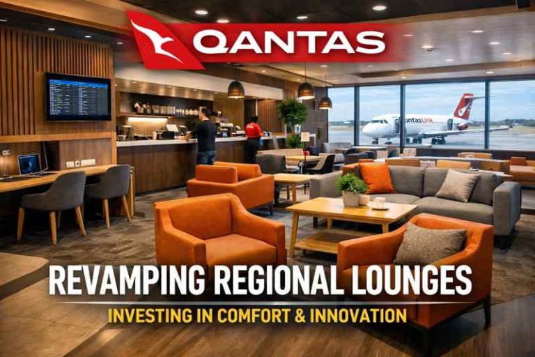 Qantas Expands Regional Investment With Multi-Million-Dollar Lounge Upgrades