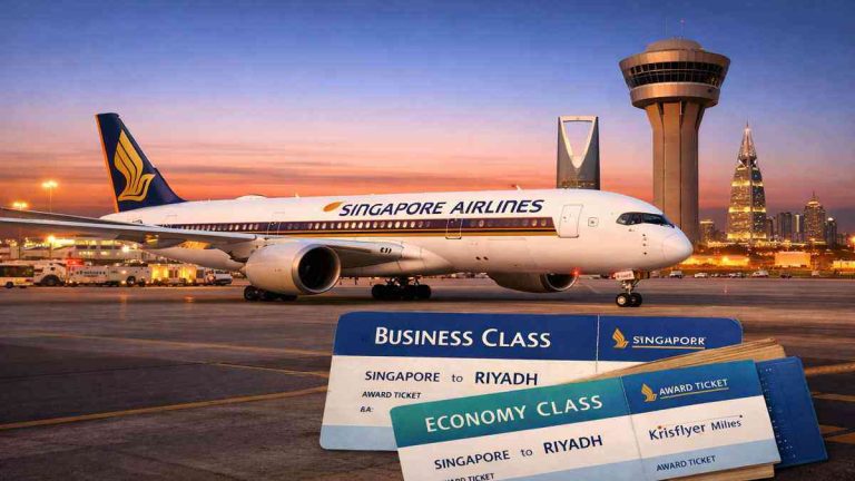 Singapore Airlines Reopens Riyadh Route With Broad Award Availability for 2026