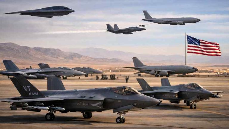 U.S. Deploys Advanced Fighter Aircraft to Middle East as Pressure Builds on Iran