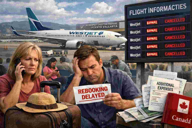 WestJet Under Fire After Puerto Vallarta Flight Disruptions Strand Canadians