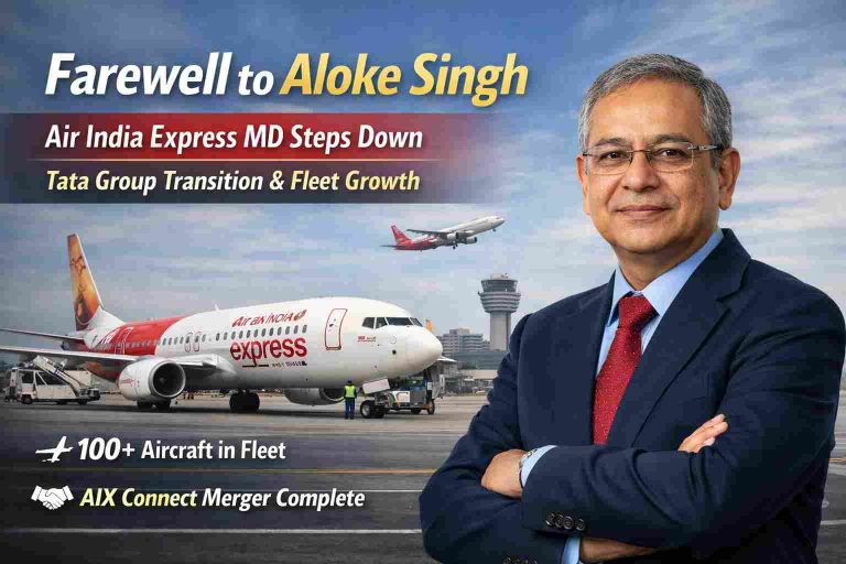 Air India Express MD to Step Down After Steering Major Expansion and Tata Integration Air India Express MD to Step Down After Steering Major Expansion and Tata Integration