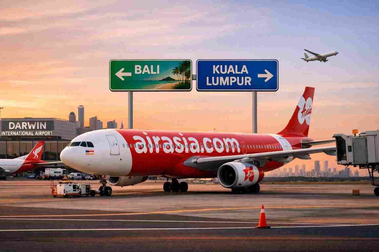 AirAsia Suspends Two Darwin Routes as Airline Refocuses Australian Network AirAsia Suspends Two Darwin Routes as Airline Refocuses Australian Network