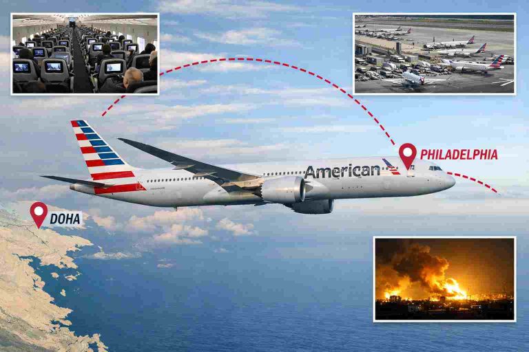 American Airlines Flight Turns Back After Middle East Airspace Closure