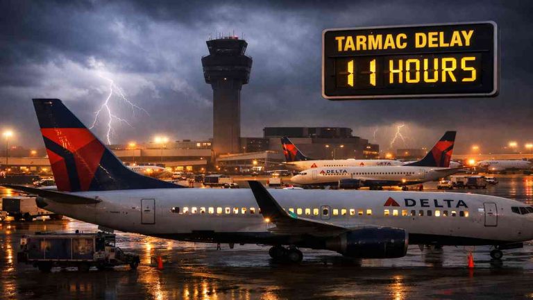 Delta Faces Potential Penalties After Passengers Stranded Up to 11 Hours on Atlanta Tarmac