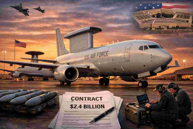 U.S. Air Force Awards Boeing .4 Billion Contract for E-7 Wedgetail Development U.S. Air Force Awards Boeing .4 Billion Contract for E-7 Wedgetail Development