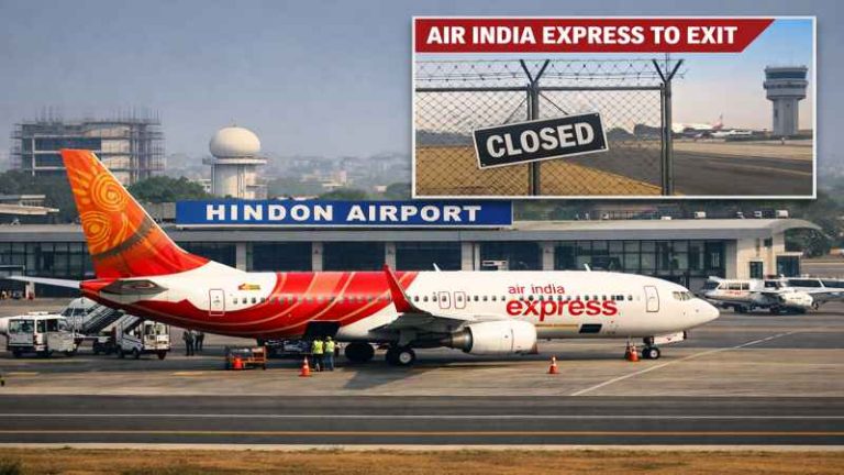 Air India Express to Exit Hindon Airport as Capacity Constraints Reshape Regional Operations
