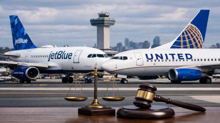 JetBlue’s United Partnership Draws Legal Challenge From Pilots Union JetBlue’s United Partnership Draws Legal Challenge From Pilots Union