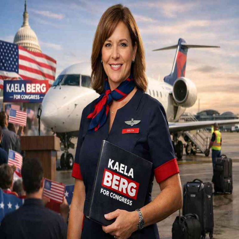 Delta Flight Attendant Running for Congress, Eyes 4,000 Salary