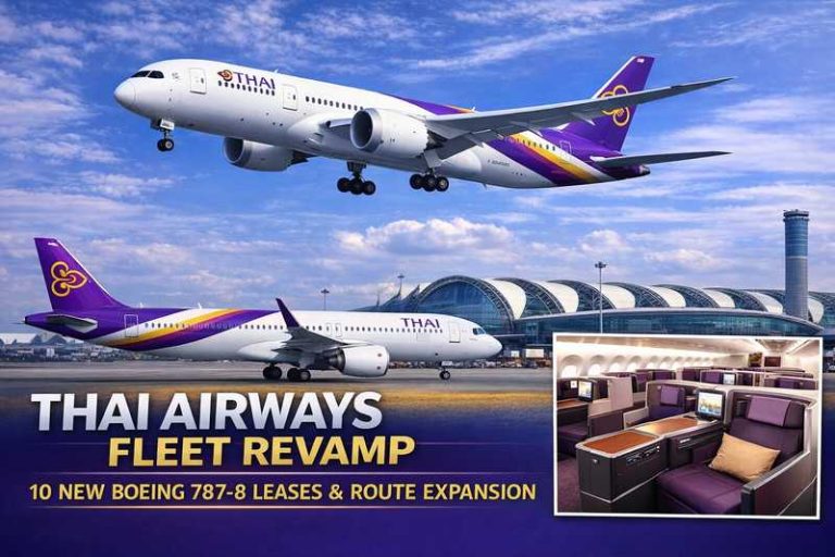 Thai Airways Accelerates Fleet Renewal with 10 Boeing 787-8 Leases