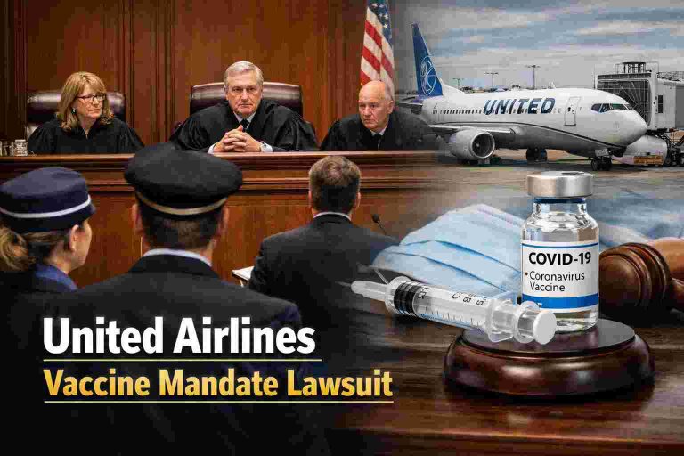 US Appeals Court Allows United Airlines Vaccine Mandate Lawsuit to Move Forward US Appeals Court Allows United Airlines Vaccine Mandate Lawsuit to Move Forward