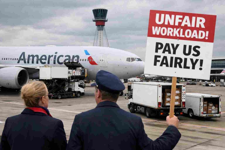 American Airlines Faces Escalating Crew Revolt as London Catering Crisis Deepens