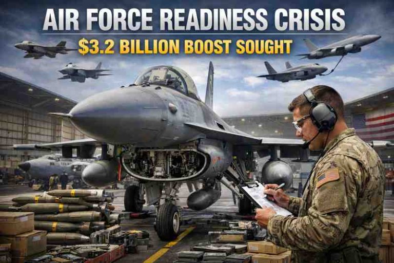 Largest Air Force in the World Seeks .2 Billion Boost to Fix Aircraft Readiness Crisis