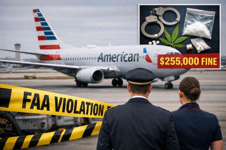 American Airlines Faces 5,000 FAA Fine Over Drug-Testing Compliance Failures American Airlines Faces 5,000 FAA Fine Over Drug-Testing Compliance Failures