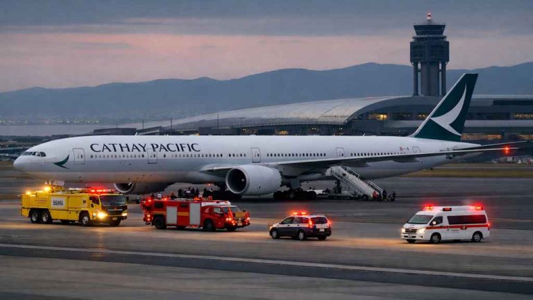 Cathay Pacific Flight CX883 Makes Emergency Landing in Japan After Mid-Air Engine Concern