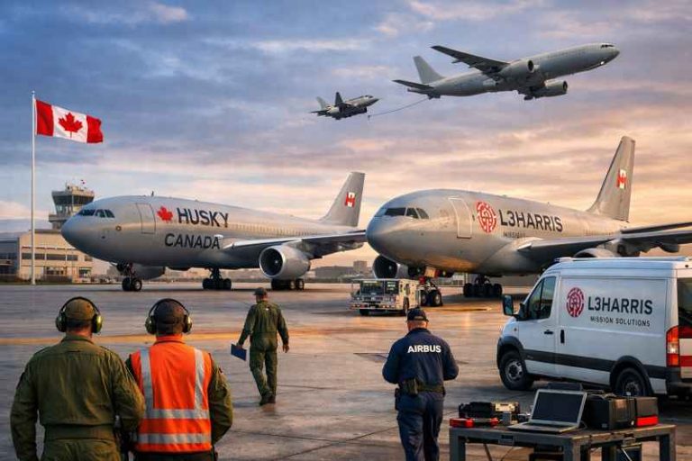 Canada Awards C.5B Defense Deals to L3Harris and Airbus for Next-Gen Husky Fleet