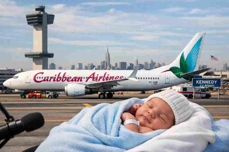 Baby Born Just Before Touchdown at New York JFK, ATC Suggestion Goes Viral