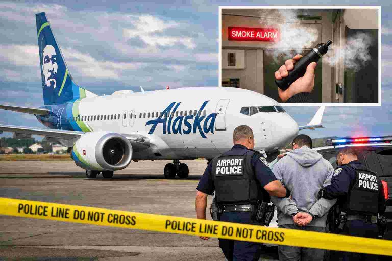 Alaska Airlines Bans Passenger After Mid-Air Vaping Incident on Boeing 737 MAX Alaska Airlines Bans Passenger After Mid-Air Vaping Incident on Boeing 737 MAX