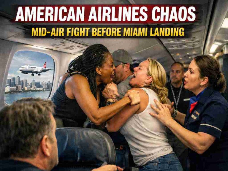 American Airlines Chaos: Mid-Air Passenger Fight Disrupts Miami Landing American Airlines Chaos: Mid-Air Passenger Fight Disrupts Miami Landing