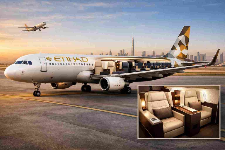 Etihad Cuts Business Class, Adds Seats, Keeps First Class on A321LR