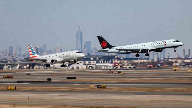 FAA Investigates Close Call Between American Airlines and Air Canada Jets at JFK