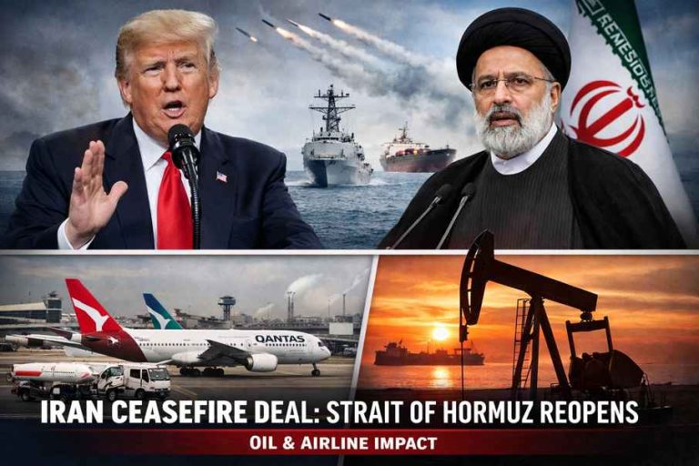 Trump Announces 2-Week Iran Ceasefire, Easing Oil Shock but Airlines Warn Fuel Crunch Will Persist