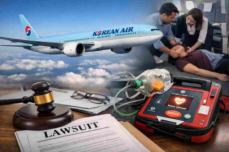 Korean Air Sued After Passenger Dies Mid-Air Due to Alleged Crew Errors Korean Air Sued After Passenger Dies Mid-Air Due to Alleged Crew Errors