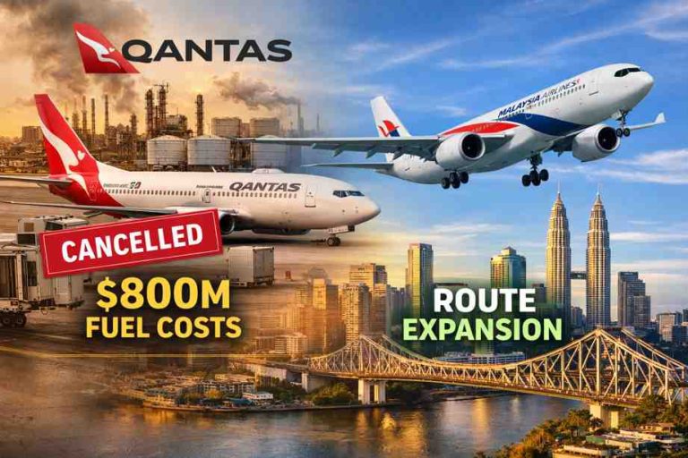 Qantas Cuts Routes Amid 0M Fuel Shock While Malaysia Airlines Expands Qantas Cuts Routes Amid 0M Fuel Shock While Malaysia Airlines Expands