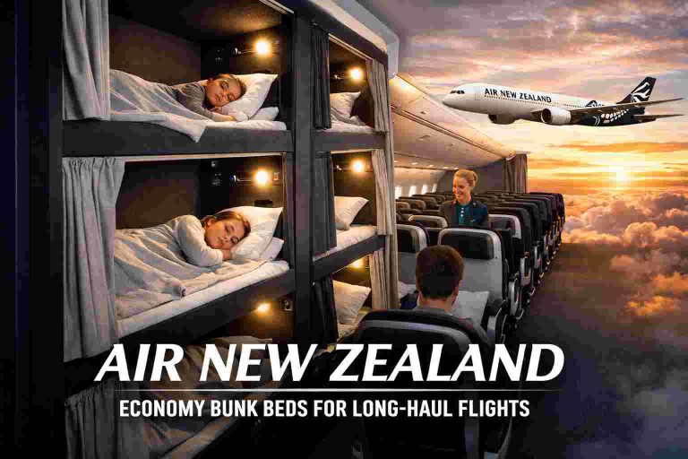 Air New Zealand to Launch Economy Bunk Beds on Ultra-Long-Haul Flights