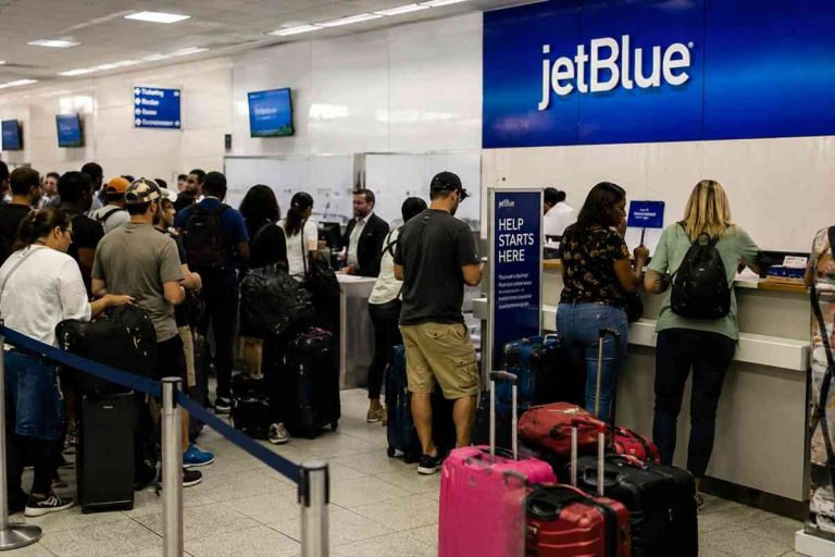 Title: JetBlue Passengers Left Stranded Overnight in St. Lucia After Bird Strike Grounds Flight Title: JetBlue Passengers Left Stranded Overnight in St. Lucia After Bird Strike Grounds Flight