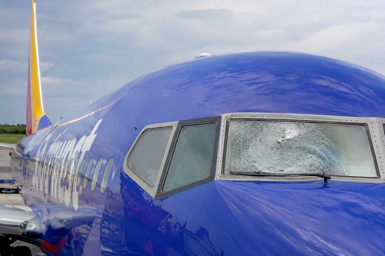 Southwest Airlines Boeing 737 Diverts to Tulsa After Cockpit Windscreen Shatters Southwest Airlines Boeing 737 Diverts to Tulsa After Cockpit Windscreen Shatters