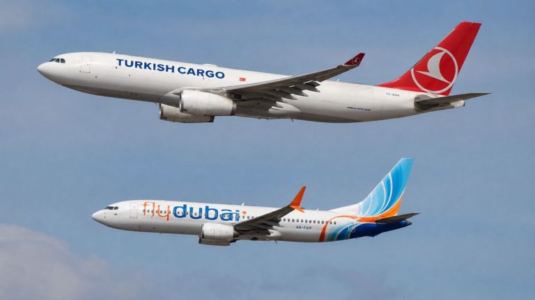 Turkish Airlines Cargo A330F in Near Miss With Flydubai 737 MAX After Cockpit Error
