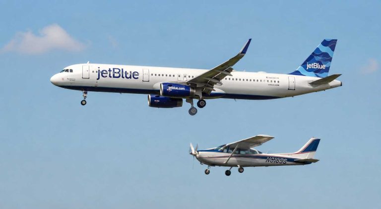 JetBlue A321 Crew Takes Evasive Action After Close Call With Training Aircraft