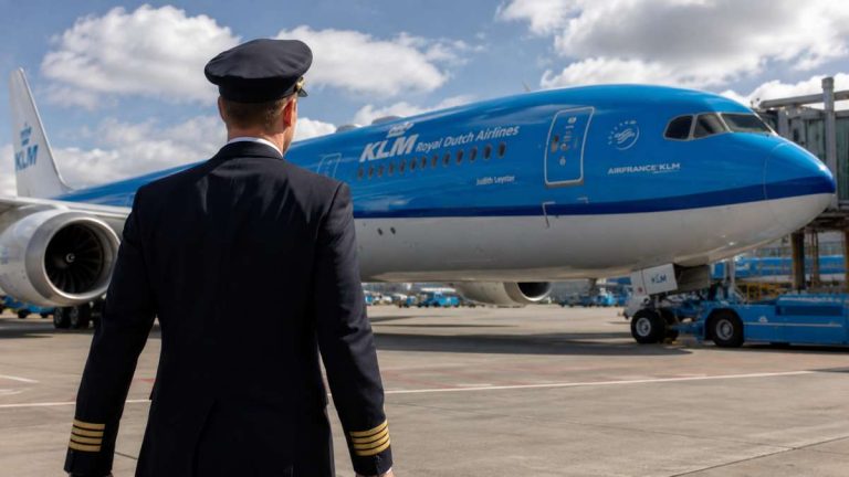KLM Pilots Secure 4.75% Pay Raise in New Two-Year Labor Agreement