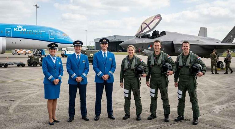 Six KLM Pilots to Operate F-35 Fighter Jets as Airline Deepens Partnership With Dutch Defence